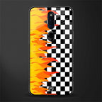 lil flames wild mode glass case for oppo f11 pro image