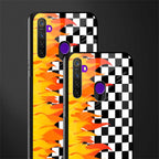 lil flames wild mode glass case for realme 5 image-2