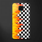 lil flames wild mode glass case for poco m2 pro image