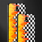 lil flames wild mode glass case for redmi 8a image-2