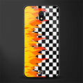 lil flames wild mode glass case for redmi 8a image