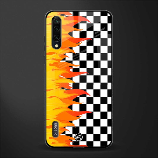 lil flames wild mode glass case for mi a3 redmi a3 image