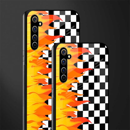 lil flames wild mode glass case for realme x50 pro image-2