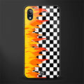 lil flames wild mode glass case for vivo y1s without fingerprint image