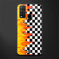 lil flames wild mode glass case for vivo y50 image
