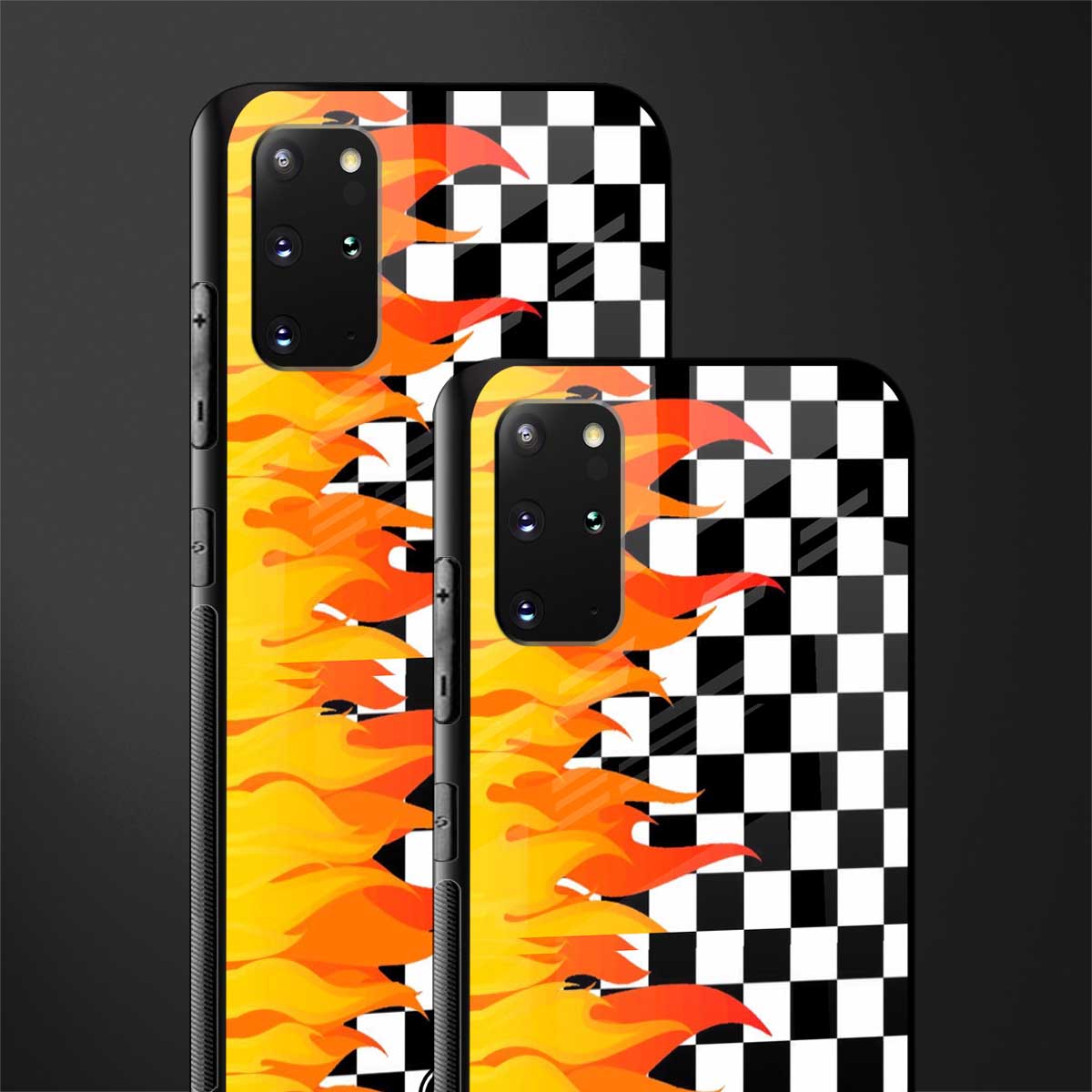 lil flames wild mode glass case for samsung galaxy s20 plus image-2