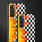 lil flames wild mode glass case for vivo v20 se image-2