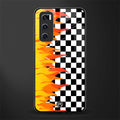 lil flames wild mode glass case for vivo v20 se image