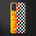 lil flames wild mode glass case for redmi 9 power image