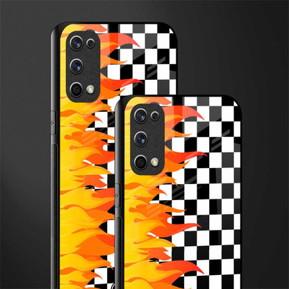 lil flames wild mode glass case for realme x7 pro image-2