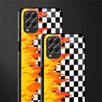 lil flames wild mode glass case for samsung galaxy f62 image-2