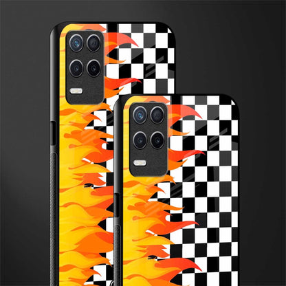 lil flames wild mode glass case for realme narzo 30 5g image-2
