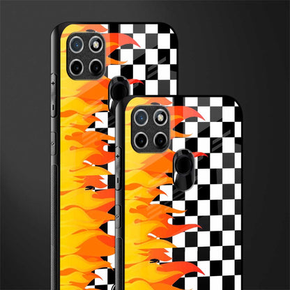 lil flames wild mode glass case for realme c21 image-2