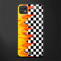 lil flames wild mode glass case for samsung galaxy a22 5g image