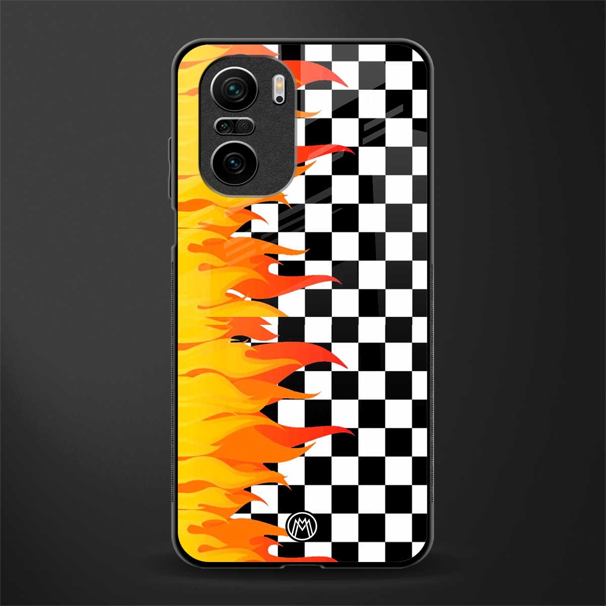 lil flames wild mode glass case for mi 11x 5g image