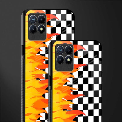 lil flames wild mode glass case for realme 8i image-2