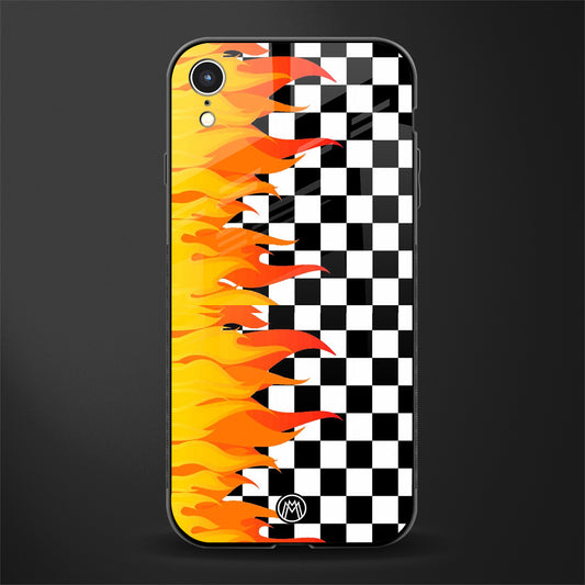lil flames wild mode glass case for iphone xr image