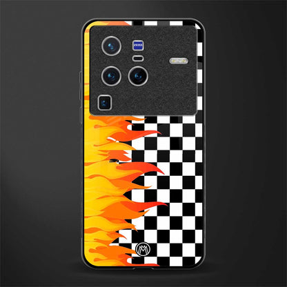 lil flames wild mode glass case for vivo x80 pro 5g image