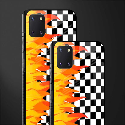 lil flames wild mode glass case for samsung a81 image-2