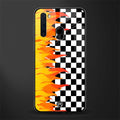 lil flames wild mode glass case for samsung a21 image