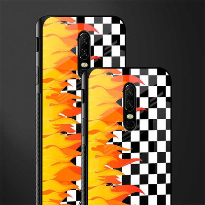 lil flames wild mode glass case for oneplus 6 image-2