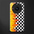 lil flames wild mode back phone cover | glass case for realme 11 pro 5g