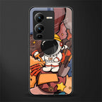 lil spaceman back phone cover | glass case for vivo v25 pro 5g