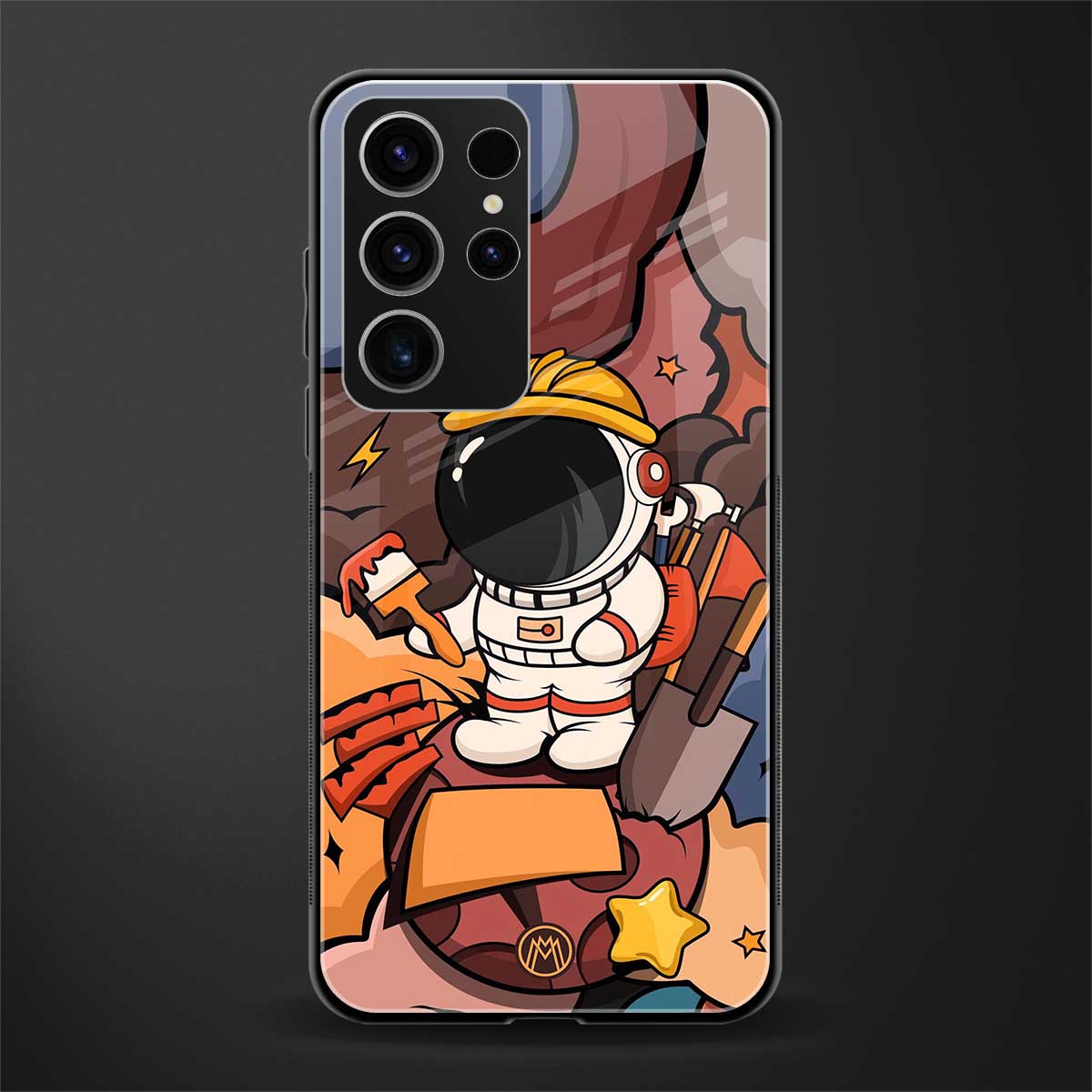 lil spaceman glass case for phone case | glass case for samsung galaxy s23 ultra