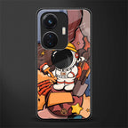 lil spaceman back phone cover | glass case for vivo t1 44w 4g
