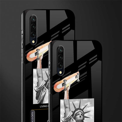living in the city glass case for mi a3 redmi a3 image-2