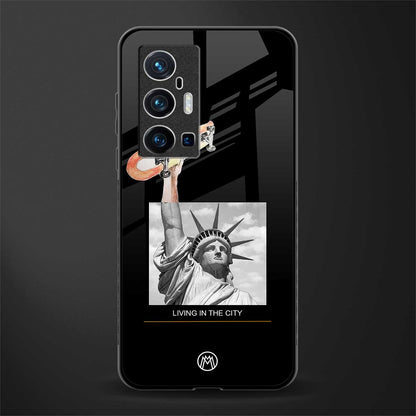 living in the city glass case for vivo x70 pro plus image