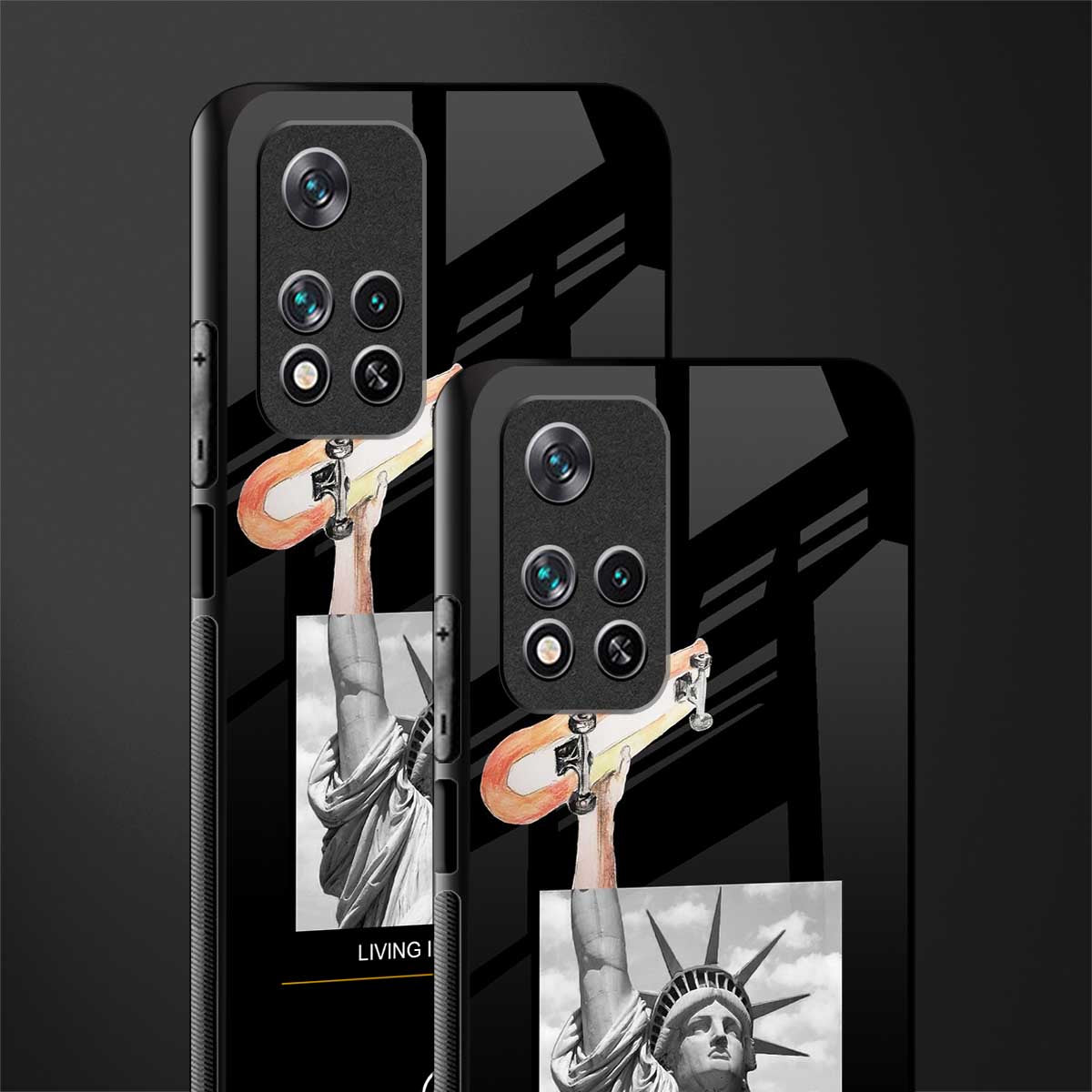living in the city glass case for xiaomi 11i 5g image-2