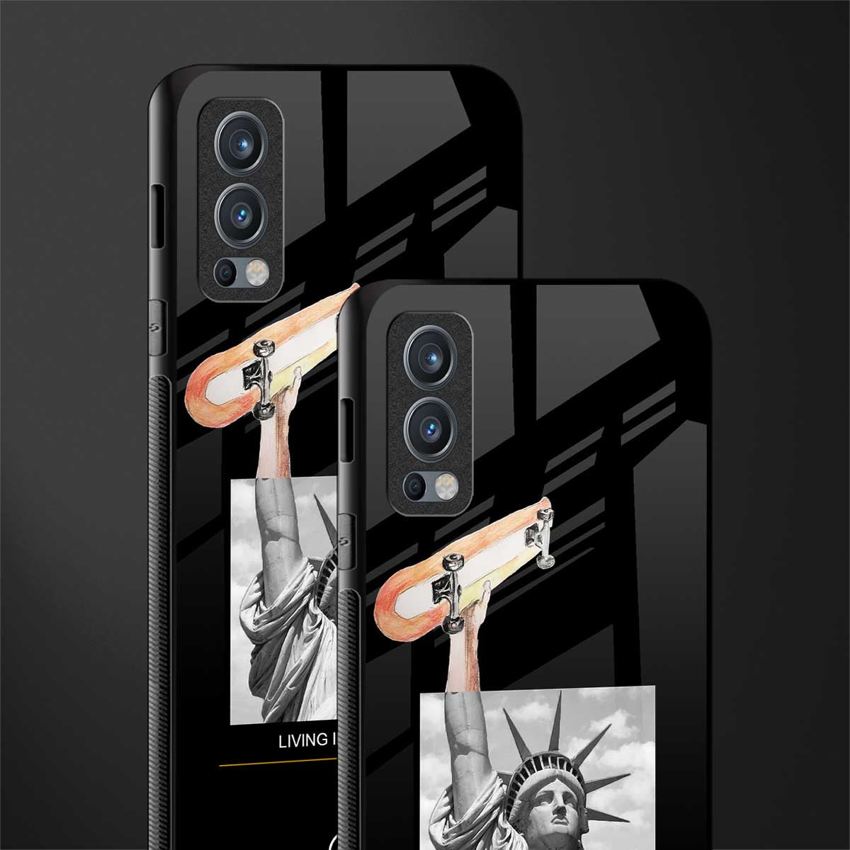 living in the city glass case for oneplus nord 2 5g image-2