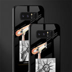 living in the city glass case for samsung galaxy note 8 image-2