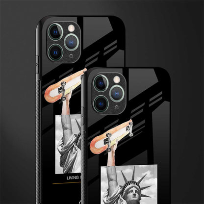 living in the city glass case for iphone 11 pro image-2