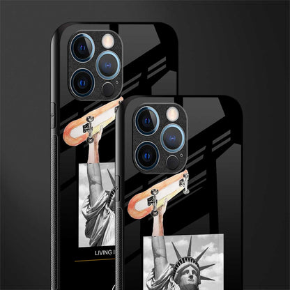 living in the city glass case for iphone 12 pro image-2