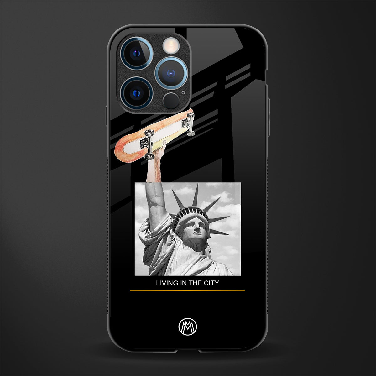 living in the city glass case for iphone 12 pro image
