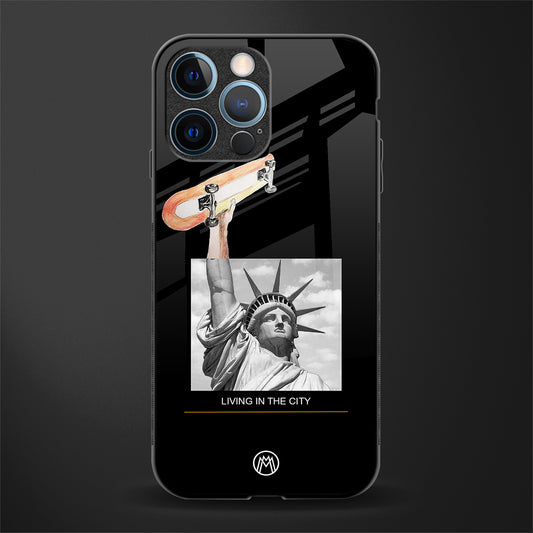 living in the city glass case for iphone 12 pro image