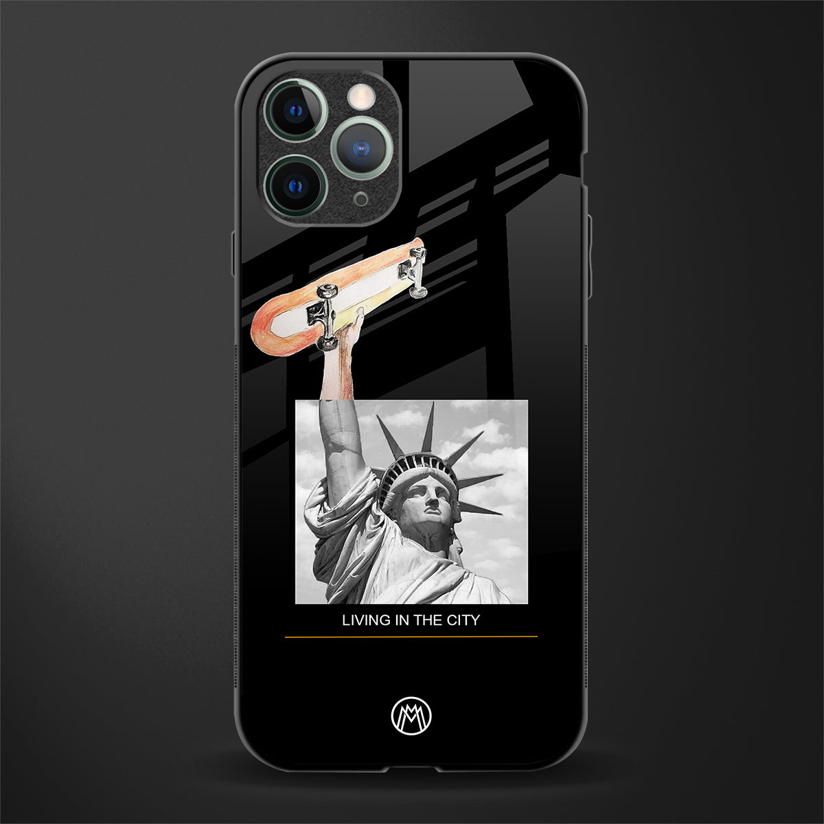 living in the city glass case for iphone 11 pro max image