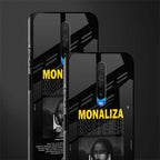 lollipop monaliza phone case | glass case for poco x2