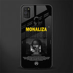 lollipop monaliza phone case | glass case for samsung galaxy m30s