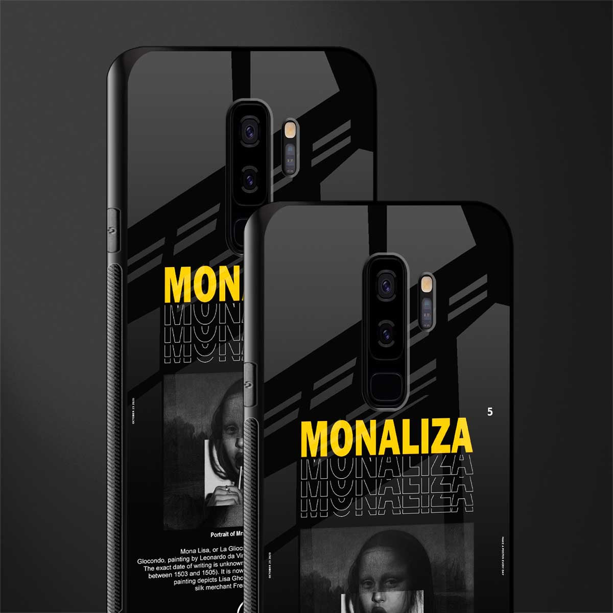 lollipop monaliza glass case for samsung galaxy s9 plus image-2