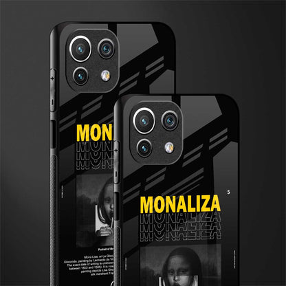 lollipop monaliza glass case for mi 11 lite image-2