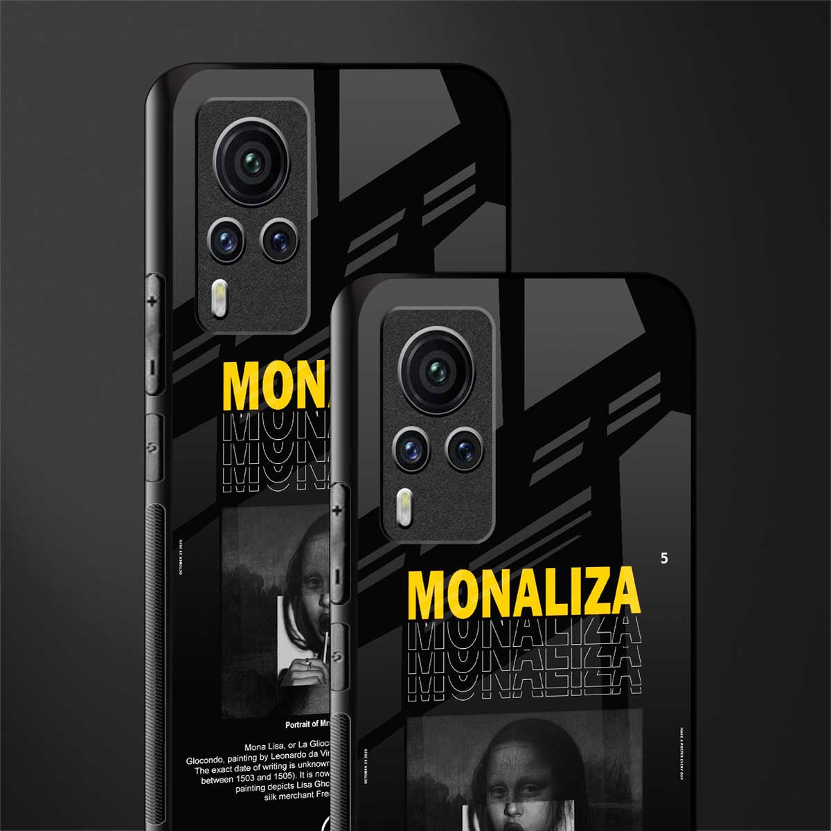 lollipop monaliza glass case for vivo x60 pro image-2