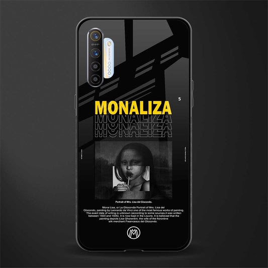 lollipop monaliza glass case for realme xt image