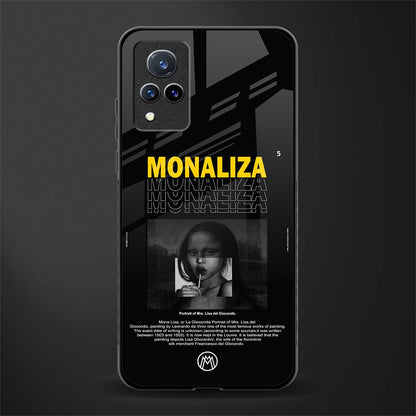 lollipop monaliza glass case for vivo v21 5g image