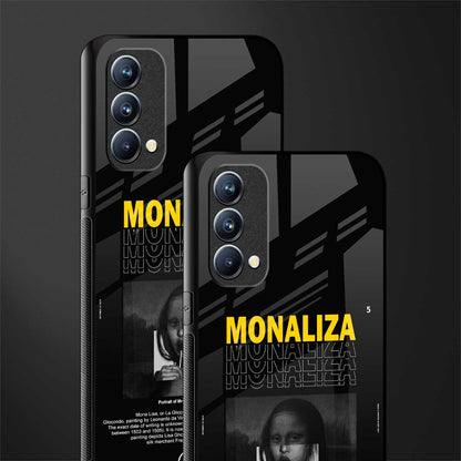 lollipop monaliza glass case for oppo f19s image-2