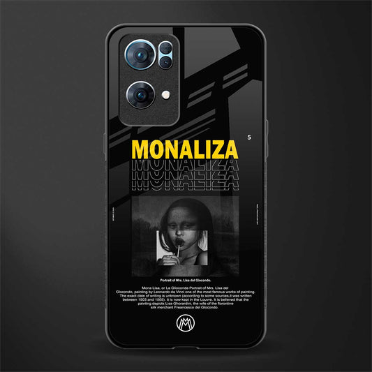 lollipop monaliza glass case for oppo reno7 pro 5g image