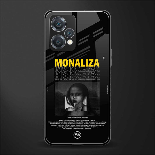 lollipop monaliza back phone cover | glass case for realme 9 pro 5g