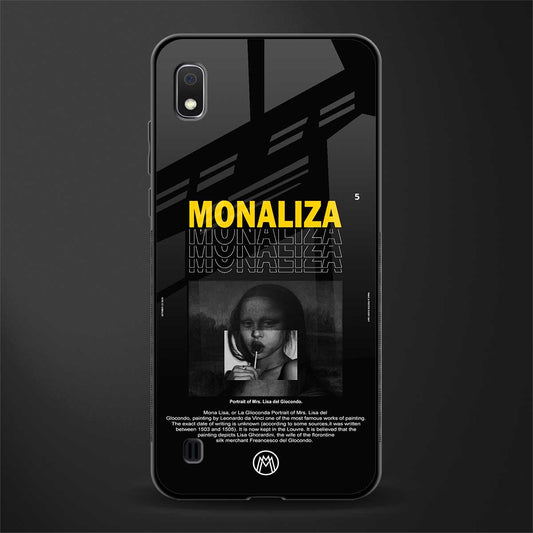 lollipop monaliza glass case for samsung galaxy a10 image